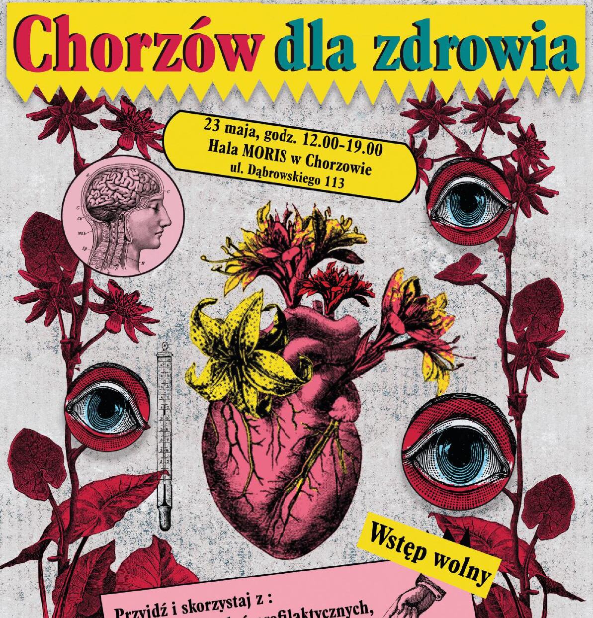 Plakat promocyjny Dni Zdrowia Chorzów