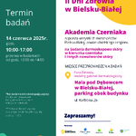 Plakat informujący o badaniach pod kątem czerniaka
