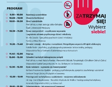 Program konferencji: Jak chronić się przed uzależnieniami?