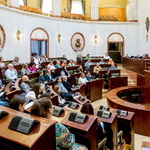 Uczestnicy konferencji „Prawne i medyczne aspekty umieszczenia w szpitalu psychiatrycznym