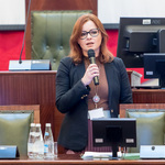 Prelegentka konferencji „Prawne i medyczne aspekty umieszczenia w szpitalu psychiatrycznym
