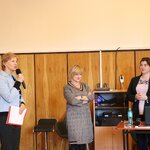 Prelegentki konferencji regionalnych pn. „Wykrywanie wczesnych symptomów sytuacji kryzysowych, w tym zachowań samobójczych i innych zachowań autodestruktywnych u dzieci i młodzieży” 