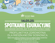 Zapraszamy na styczniowe spotkanie edukacyjne w Sosnowcu