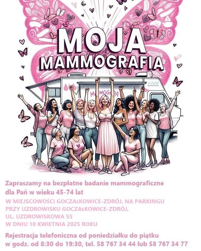 Plakat - Moja mammografia